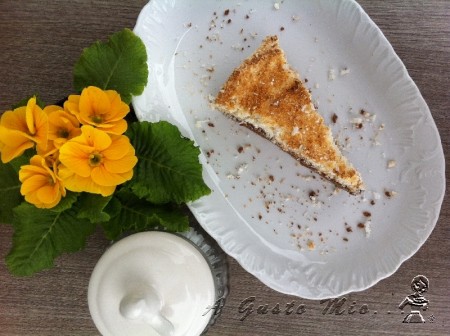 Torta di cioccolato con meringa di cocco 02